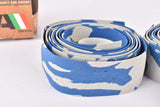 NOS Silva Cork handlebar tape in grey/blue from the 1980s