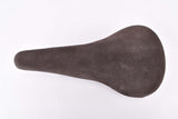 Bottecchia labled Brown Selle Royal Sprint Suede Leather Saddle from the 1980s