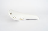 Selle San Marco Regal Leather Saddle Smooth Leather/White