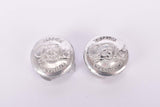 Gaslo Capsula Brevettata aluminum handlebar end plugs from the 1950s