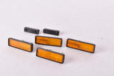 NOS Pedal reflector set, screw on