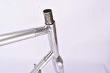 Peugeot A 500 Galaxie vintage aluminum road bike frame in 60 cm (c-t) / 58.5 cm (c-c) with Aviatube Dural tubing from 1987 / 1988