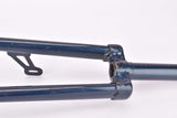 NOS 28" Dark Blue Steel Fork with a Braze-on for a Dynamo