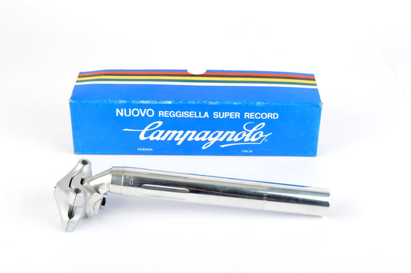 NOS/NIB Campagnolo Super Record #4051/1 fluted Nuovo Super Record seatpost in 25.0 diameter from the 1980's