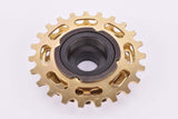 NOS Suntour Pro Compe #PC-5000 golden 5-speed Freewheel with 15-23 teeth and english thread from 1984