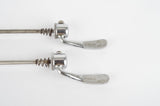Campagnolo quick release set Record and Super Record, #1001/3 and #1006/8x6 front and rear Skewer from the 1970s - 80s