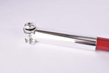 NOS Zefal Competition 4 red/chrome bike pump in 520-560mm for SV-Valve (presta valve/scalverand Ventil) second quality (3 pcs / 10 pcs)