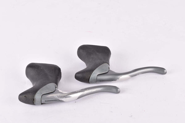 Shimano 600 Ultegra #BL-6403 aero brake lever set with black hoods from 1991