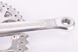 Sugino Super Maxy Drillum Crankset with french thread and 52/44 Teeth and 170mm length from 1979