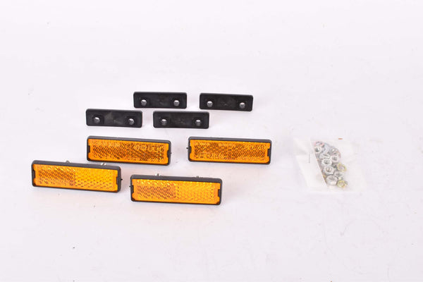 NOS Shimano Deore XT #PD-M750  Pedal reflector set, screw on