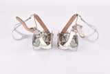 Steel Pedal Set with Alpino Toe Clips and Super Sport Straps from the 1980s