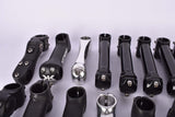 Bunch of (38pcs) 1" and 1 1/8" (adjustable) Ahead stems from the 1990s - 2000s different brands such as ITM, Deda, Profile Design, Kore and BBB - Bulk Offer