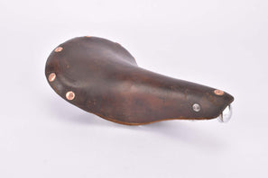 Selle Ideale 90 Speciale Competition AlliageLeger Traite Fortal, extra light weight Saddle with Duralumin rails from the 1970s - 1980s