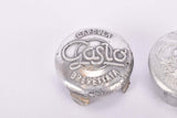 Gaslo Capsula Brevettata aluminum handlebar end plugs from the 1950s