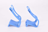 NOS/NIB Christophe MT. Mountainbike Toe Clip Set, Size Medium in Blue from the 1990s