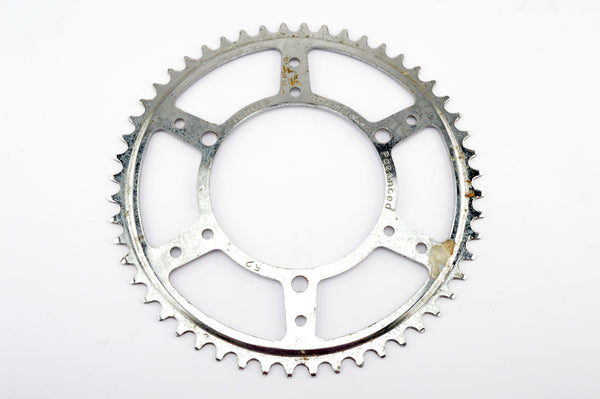 NEW Nervar 3 pin steel Chainring 52 teeth and 116 mm BCD from 1970s NOS