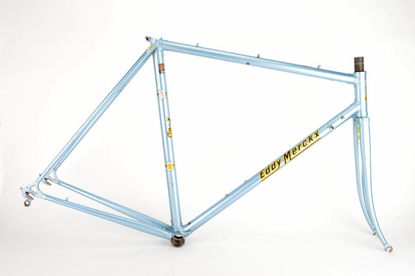 Eddy Merckx Professional frame in 55 cm (c-t) / 53.5 cm (c-c) with Columbus tubes