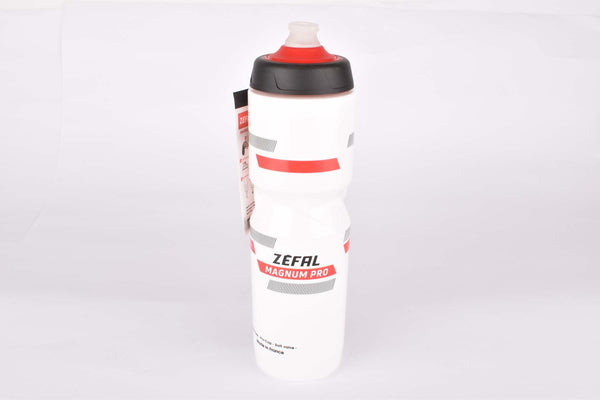 Zefal Magnum Pro water bottle, white, 975ml