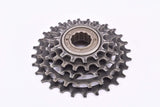 Shimano-UG 5-speed Uniglide Freewheel with 14-28 teeth and english thread from 1980