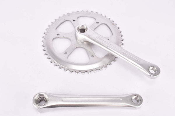 Thun forged fluted Singlespeed Crankset with 46 Teeth in 170mm length from the 1980s