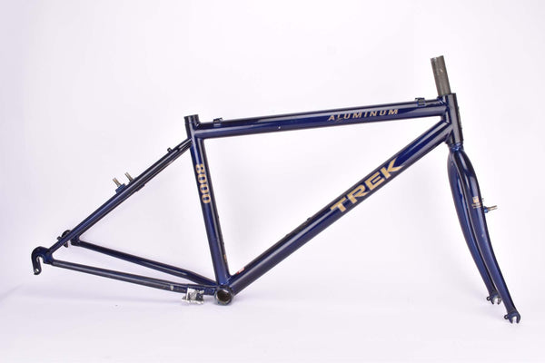 Trek Aluminium 8000 Mountainbike frame in 42 cm (c-t) / 38 cm (c-c) with E9 Easton ProGram tubing from the 1990s