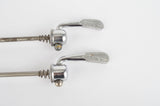 Campagnolo quick release set Record and Super Record, #1001/3 and #1006/8x6 front and rear Skewer from the 1970s - 80s