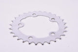 Oval Steel Chainring with 28 teeth and 80 BCD from the 1980s - 90s