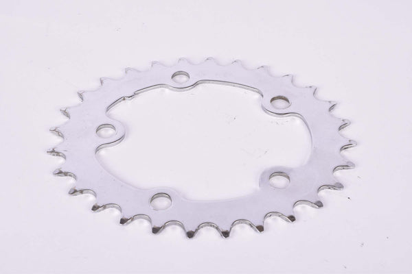 Oval Steel Chainring with 28 teeth and 80 BCD from the 1980s - 90s