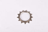 NOS Shimano 600-AX #CS-6361 6-speed Super-Shift Cog threaded on inside, Cassette Top Sprocket with 13 teeth from the 1980s