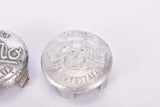 Gaslo Capsula Brevettata aluminum handlebar end plugs from the 1950s