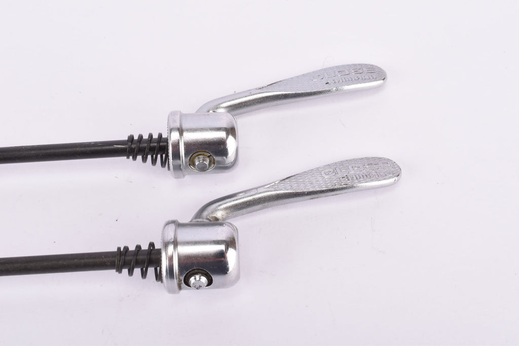 Attache Rapide Roue Avant Shimano - 100 Mm, Argent Et Noir, Pour Vélo Route/VTT, Occasion