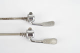 Campagnolo quick release set Record and Super Record, #1001/3 and #1006/8x6 front and rear Skewer from the 1970s - 80s
