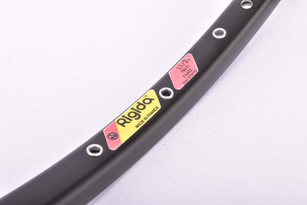 NOS Rigida 15/21 black anodized single Clincher Rim in 28"/622mm (700C) with 36 holes