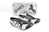 NEW Blacky 303 Sprint Cycle shoes with cleats in size 39.5 NOS/NIB