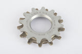 Campagnolo Super Record #L-12 and #M-13 Aluminium/Steel 7-speed threaded Freewheel Cogs with 12/13 teeth from the 1980s