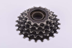 Atom 5 speed Freewheel with 13-24 teeth and french thread from the 1960s - 80s