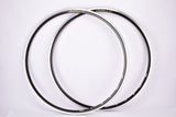 NOS Rigida DPX Black high profile aero Clincher Rim Set in 28"/622mm (700C) with 28 holes