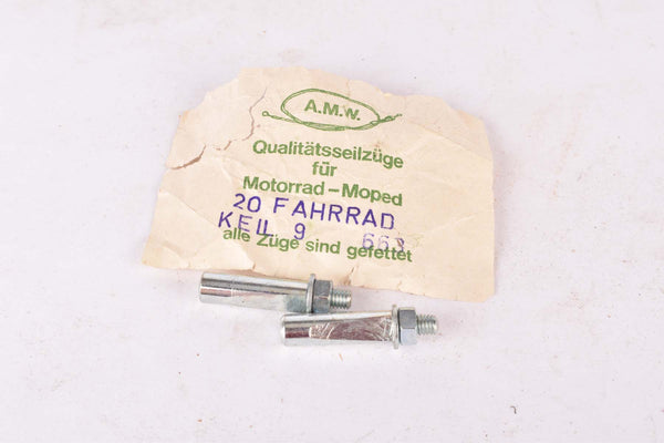 NOS A.M.W. Cottered Crank Pin Set #663 in 9 mm