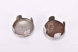 Gaslo Capsula Brevettata aluminum handlebar end plugs from the 1950s