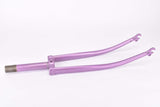 28" Purple Steel Fork with Eyelets for Fender