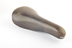 Selle Italia Turbo branded Bernard Hinault leather saddle from 1980s