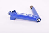 NOS Fondriest labled blue ITM "Eclypse" stem in size 120-130mm with 25.4mm bar clamp size