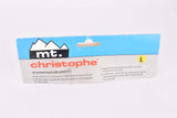NOS/NIB Christophe MT. Mountainbike Toe Clip Set, Size Large in White from the 1990s