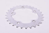 Oval Steel Chainring with 28 teeth and 80 BCD from the 1980s - 90s