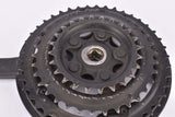 Black Ofmega triple crankset with 42/34/24 teeth and Chainguard in 170mm length from 2000