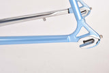 NOS lightblue Romani frame in 64.5 cm (c-t) / 63 cm (c-c)