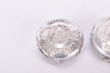 Gaslo Capsula Brevettata aluminum handlebar end plugs from the 1950s