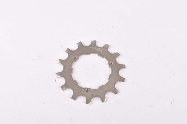NOS Shimano 600 Ultegra #CS-6400 Uniglide (UG) Cassette Sprocket with 14 teeth from the 1980s - 1990s
