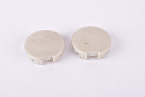 Shimano 105SC / RX100 plastic crank set dust caps from the 1990s