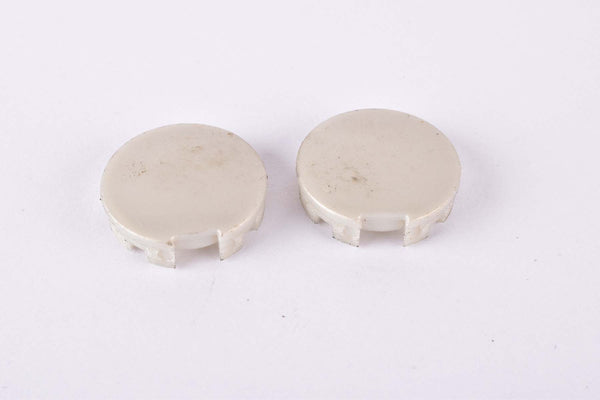 Shimano 105SC / RX100 plastic crank set dust caps from the 1990s